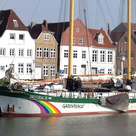 Ferienhaus Am Gluckstadter Hafen 아파트 *